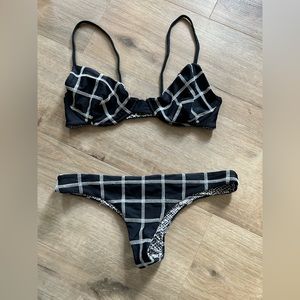 Acacia Manhattan top in storm stitch/haupia